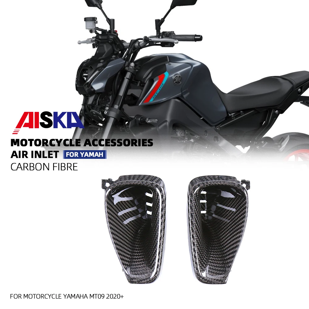 

3K Full Dry Carbon Fiber Air Intake Fairing Motorcycle Fairings For Yamaha MT09 FZ09 2020 2021 2022 2023