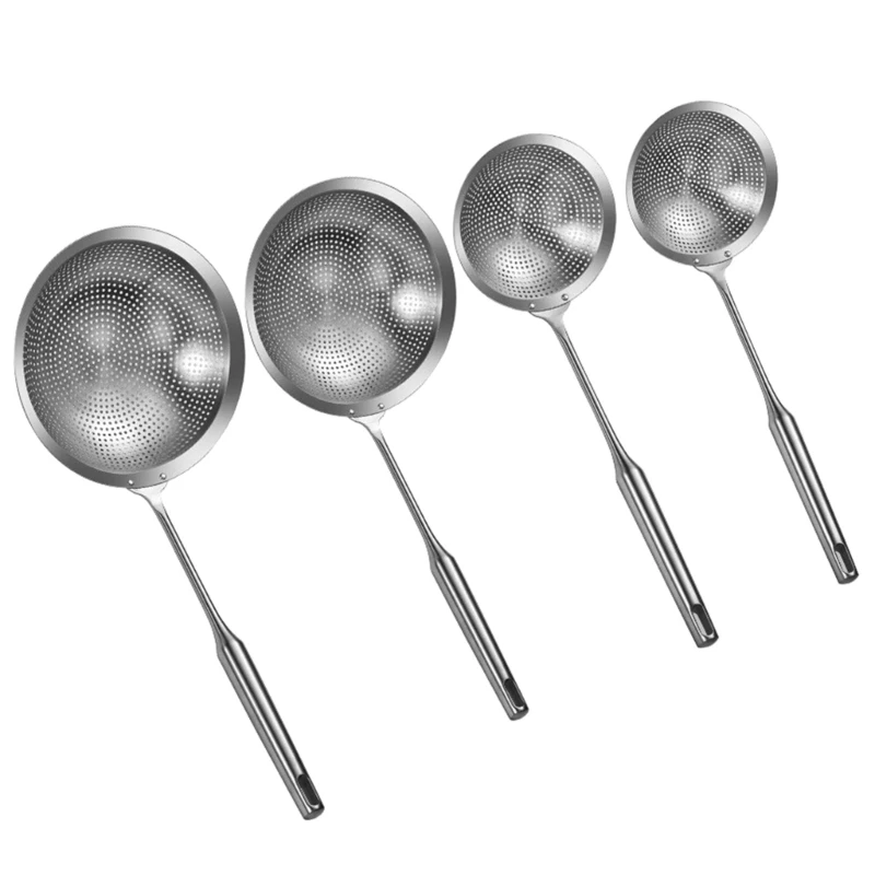 

Kitchen Spoon for Efficient Oil and Soup Draining Stainless Steel Skimmer Spoon for Oil Water Separation