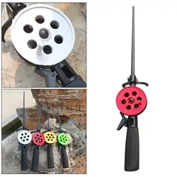 14 '' Ice Winter Fishing Rod Portable Lightweight Outdoor Fishing Accessories, Easy to Use