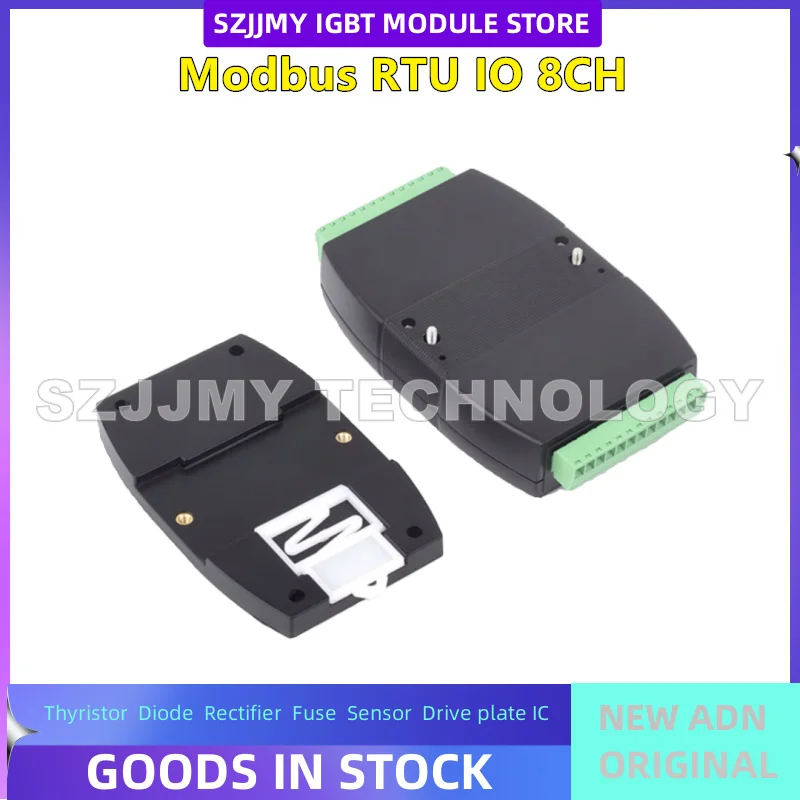 NEW ORIGINAL IN STOCK  Industrial grade 8-channel digital input/output rail type DC7-36V wide voltage Modbus RTU module