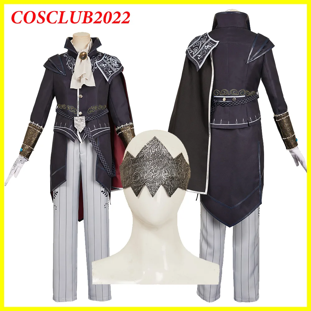 

Bathory Cosplay Costume Uniform Movie Roleplay Clothing Coat Shirt Headband Gloves Outfits Halloween Carnival Party Women Suit