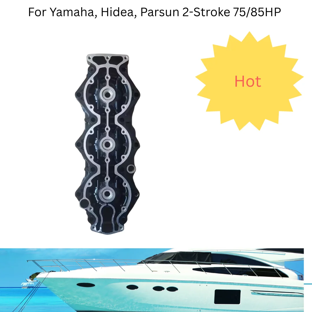 

Крышки/прокладки головки блока цилиндров для 2-тактного подвесного мотора Yamaha, Hidea, Parsun, 75/85 л.с.