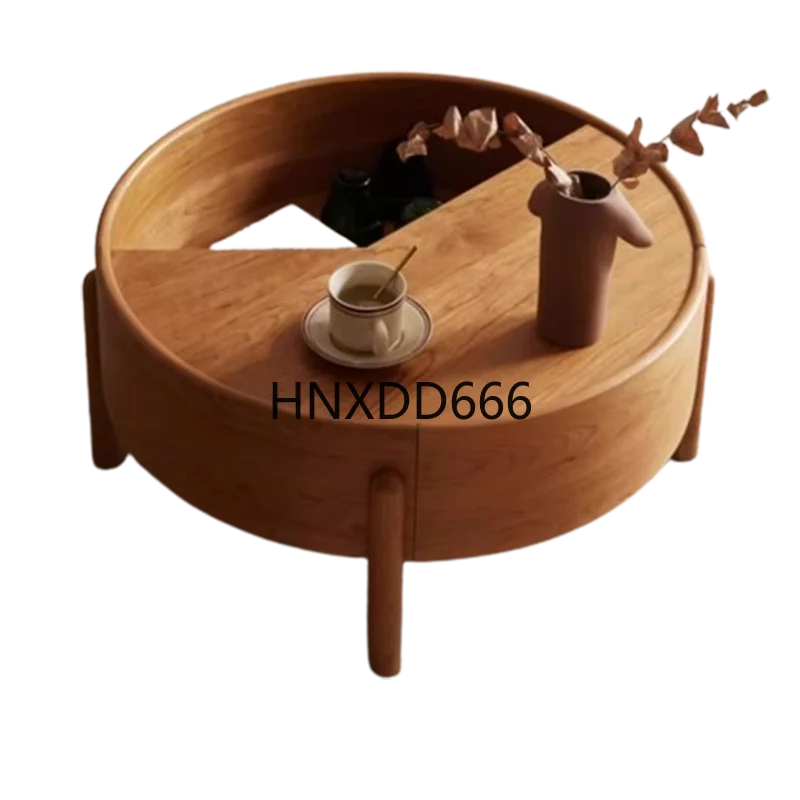 

Водонепроницаемый милый журнальный столик, деревянный столик для хранения, уникальный мини-приставной столик для гостиной, скандинавский круглый балкон, вспомогательная мебель для дома