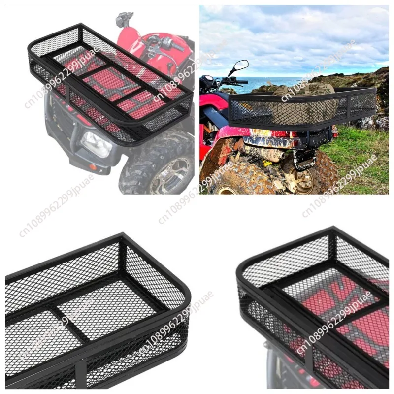 ATV Basket Cargo Truck Storage Basket Universal Rear Rack Carrier