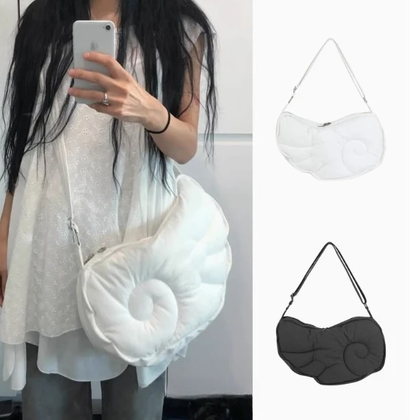 

Fashion Creative Angel Wing Shoulder Bag High-end Versatile Underarm Bags Korean Adjustable Should Strap Shoulder Messenger Bag
