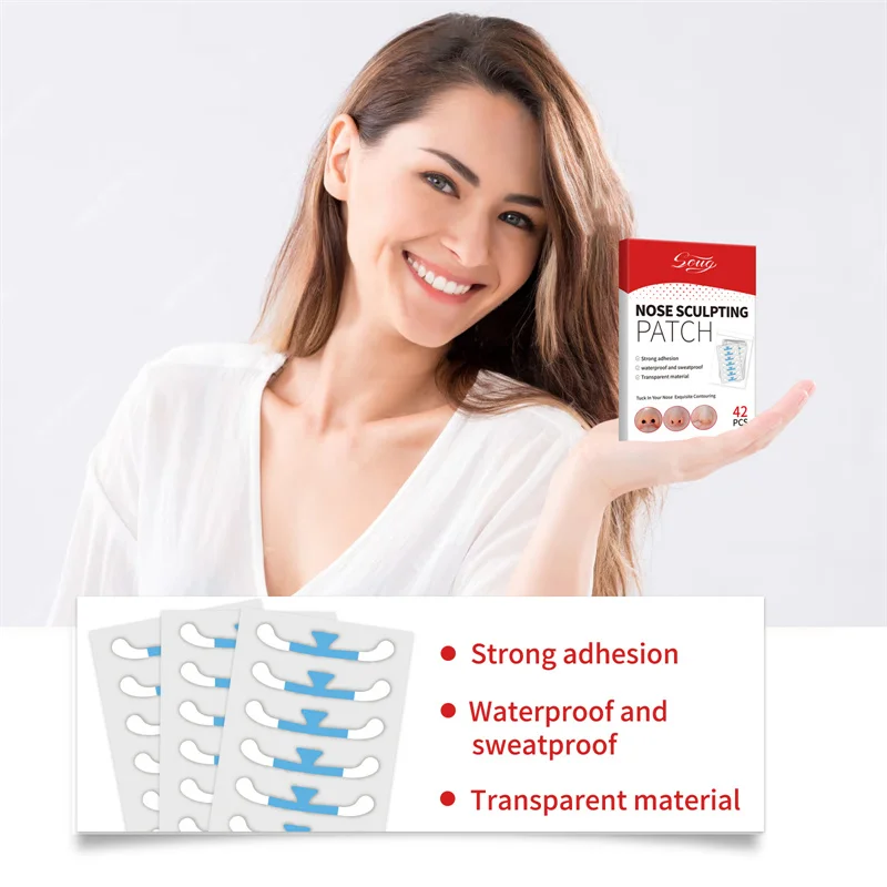 Cosplay Speciali Strisce Termoretraibili Per Il Naso Termoretraibili Ali Del Naso Piccolo Naso Stretto Sottile Bellezza Invisibile Restringimento Adesivi Per Ala Del Naso