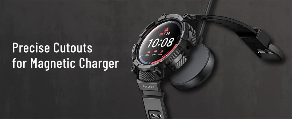 SUPCASE für Samsung Galaxy Watch 5 Pro Hülle 45 mm (2022) UB Pro Robuste Schutzhülle mit Armbändern für Galaxy Watch 5 Pro – Detail 3