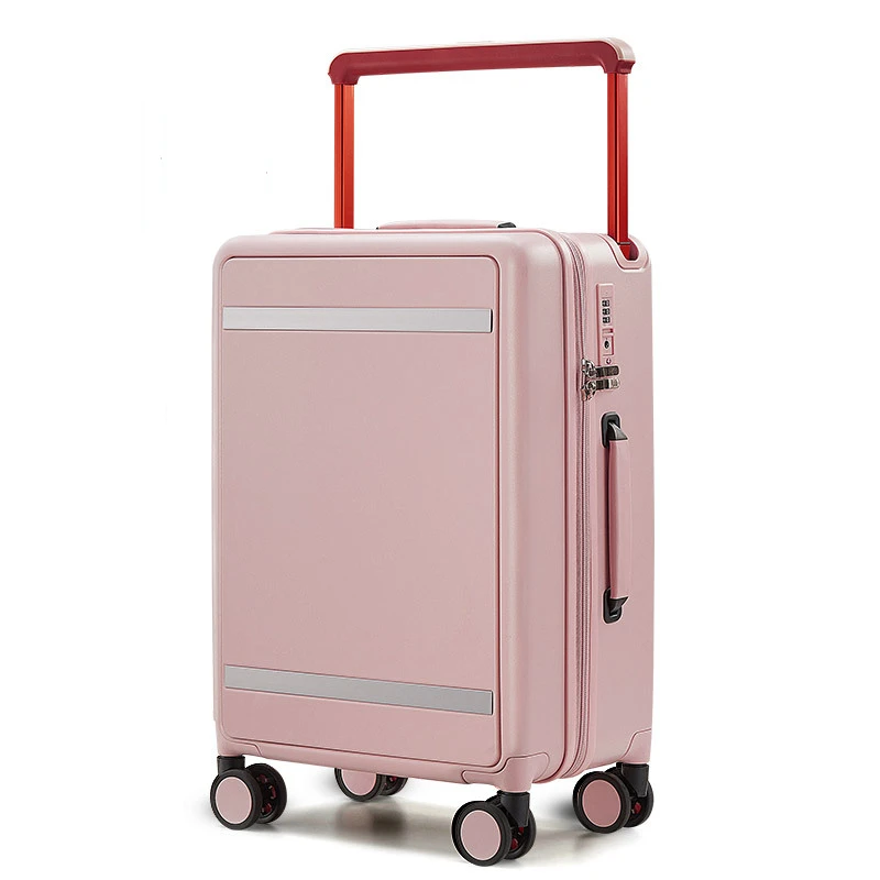 Chinese factory price baggage trolley bag hard shell aluminum alloy travel luggage carbon fiber suitcase