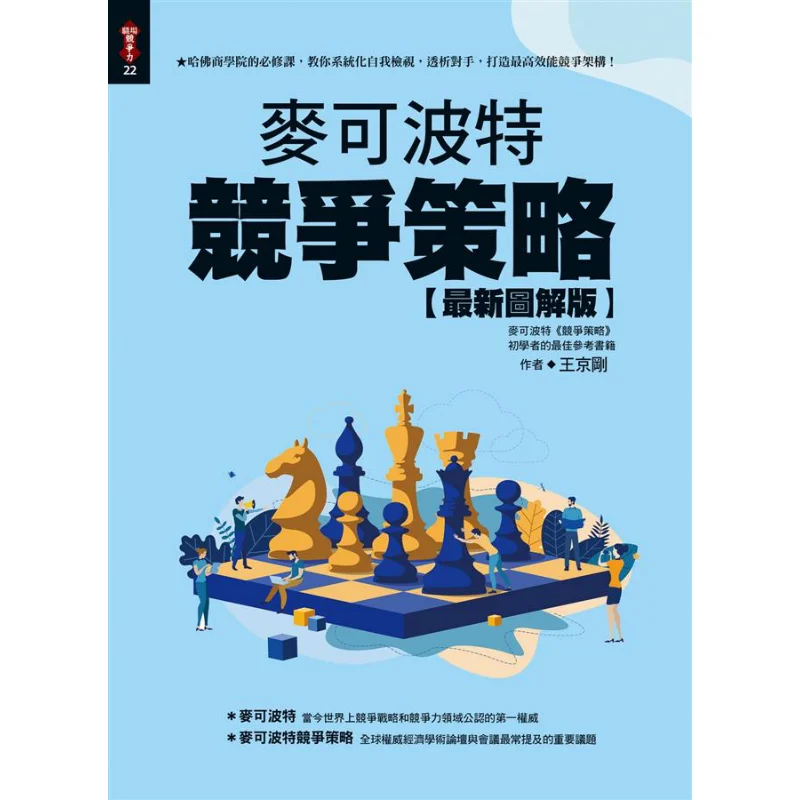 Michael Porters Competitive Strategy Latest Illustrated Version Wang Jinggang Optimistic 9789869880480 Book
