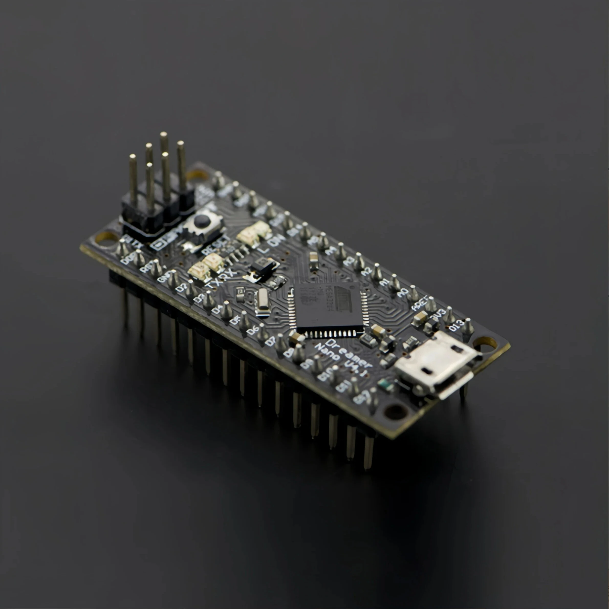 

Плата Dreamer Nano V4.0 ATmega32u4 Arduino Leonardo Micro USB 45x20 мм для компактных проектов