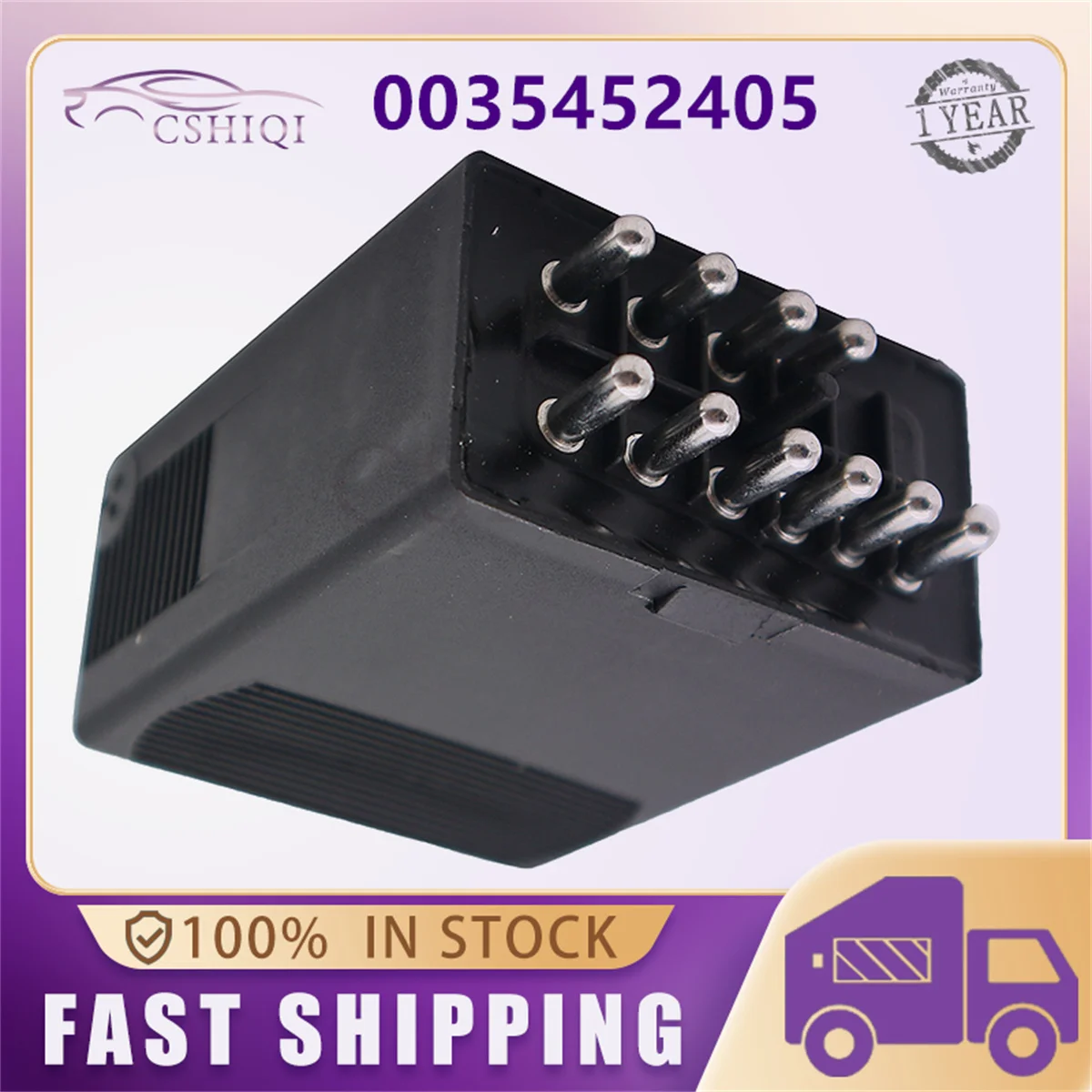 Fuel Pump Relay 0035452405 For Mercedes-Benz 190E 300D W124 W126 W201 1987-1988 A0035452405  A0035451705 0035451705 A0025455205