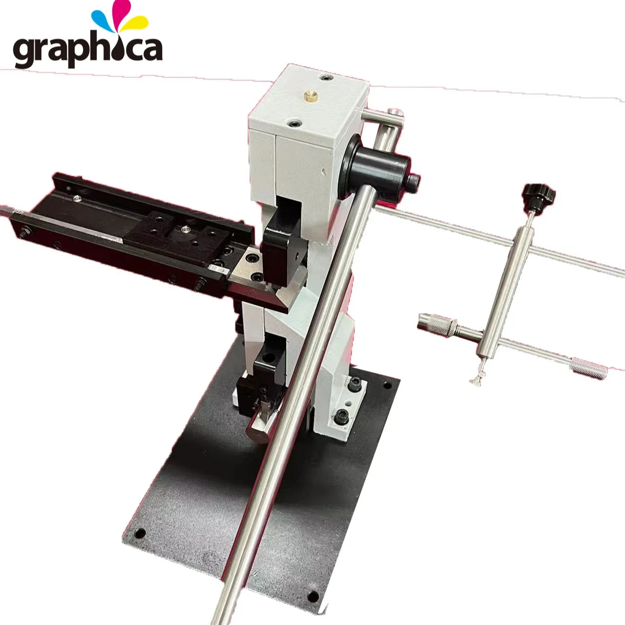 Graphic Steel Bar Knife Blade Cutter Notcher Lipping Tool Die Cut Rule Manual Bender Machine 3-in-1 3pt Thickness 30mm Height