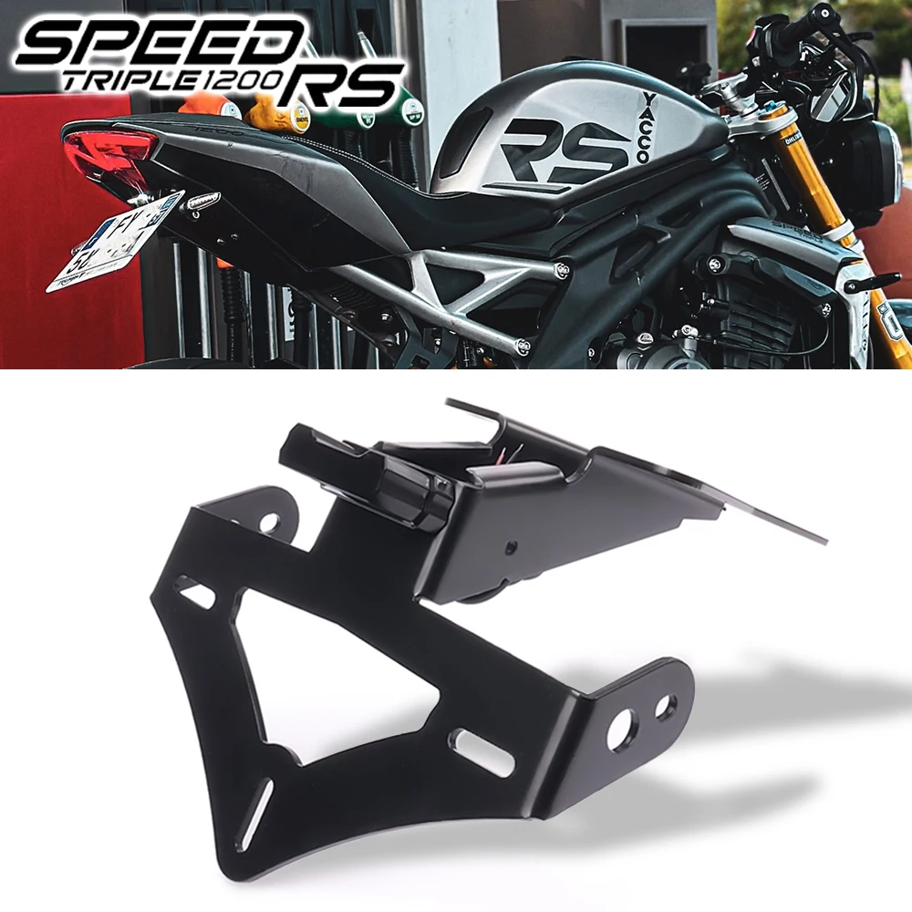 For Triumph Speed Triple 1200 RS RR Tail Tidy License Plate Holder 2021 2022 2023 2024 2025