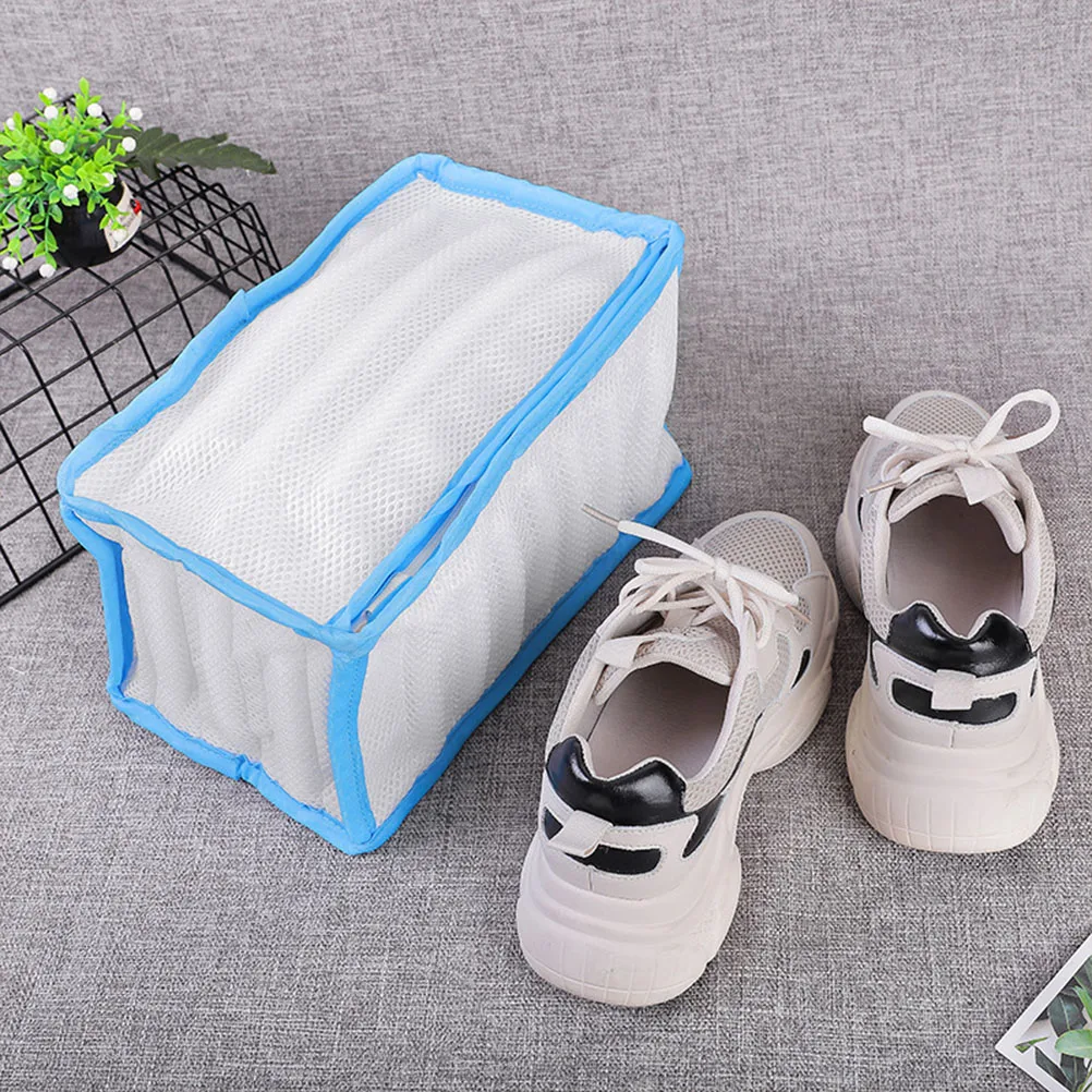 

Laundry Bags Shoes Mesh Washing Machine Mesh Bag Rust Proof Zipper Portable Travel Color Wash Bag Storage