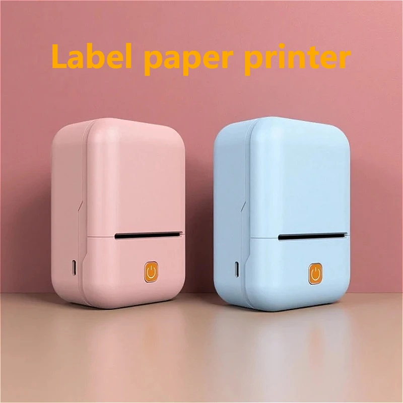 

Принтер для бумаги этикеток, мини-портативный термопринтер для этикеток, образовательные принадлежности, принтер для наклеек с именем для студентов, заметка с названием ошибок