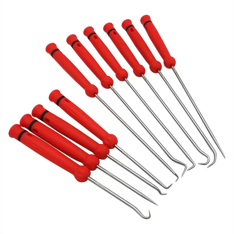 Newest 4/6/10Pcs 115mm Car Auto Vehicle Oil Seal Screwdrivers Set O-Ring Seal Gasket Puller Remover Pick Hooks Tools