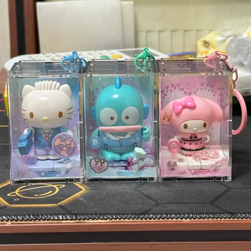 Genuine Areax Sanrio Characters Sparkling Star Series Blind Box Building Block Assembly Toys Surprise Mystery Box Popular Gift view 5