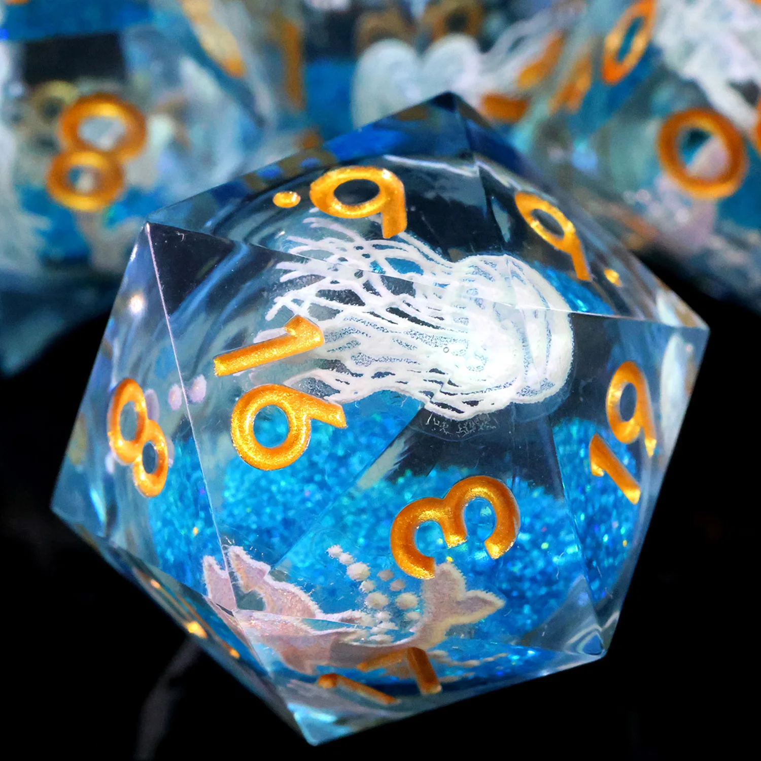 Blue Jellyfish Poly… - image