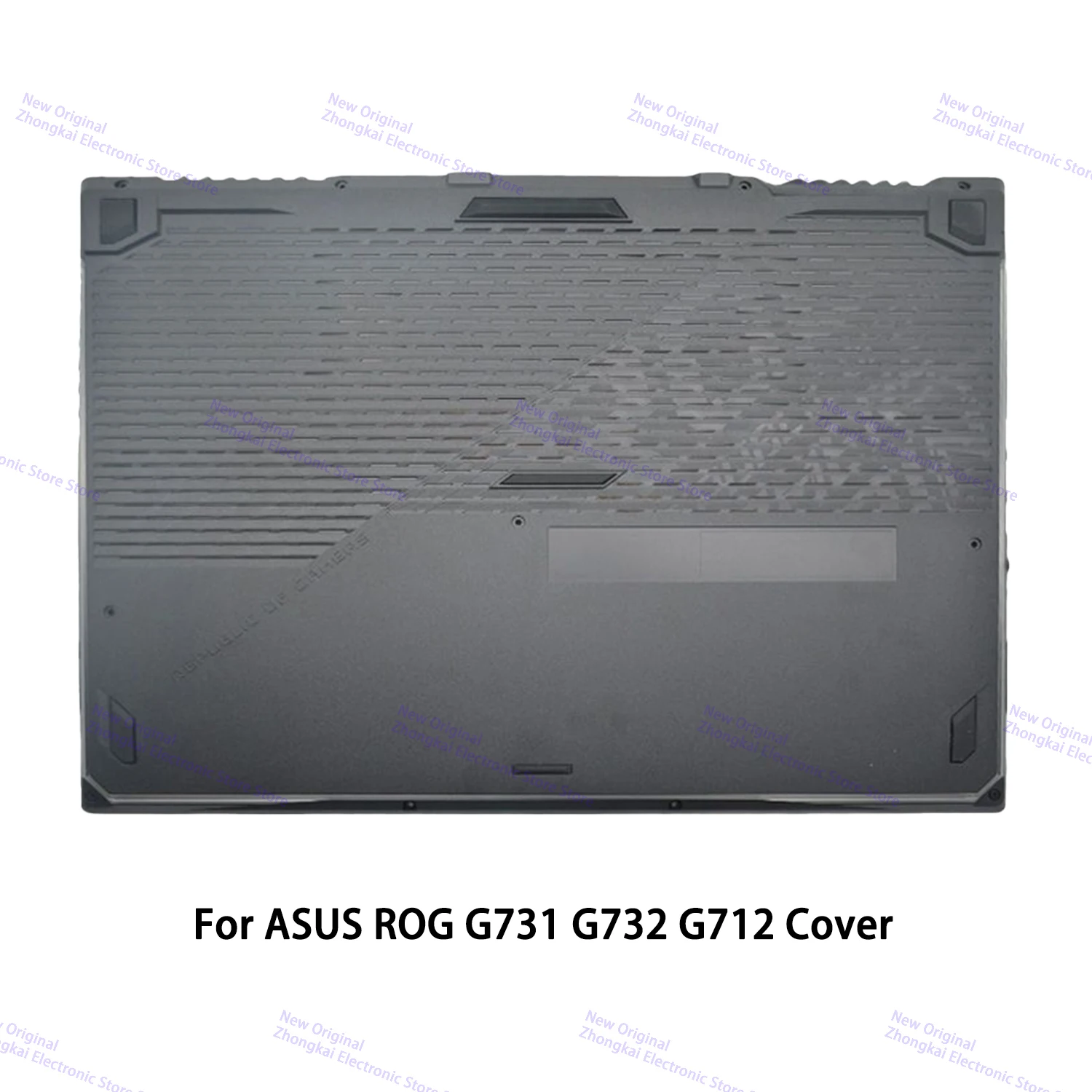 Penutup belakang Lcd untuk ASUS ROG G731 G732 G712, casing atas Palmrest sampul dasar bawah Notebook Keyboard