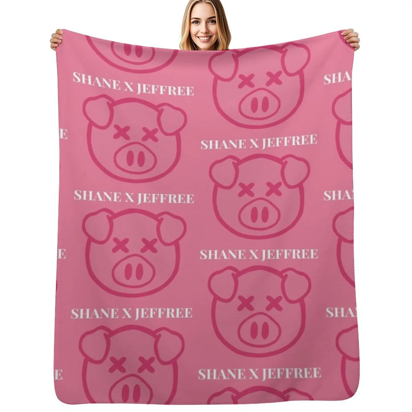 

Shane X Jeffree Throw Blanket Soft Breathable Blanket for Night Sleeping