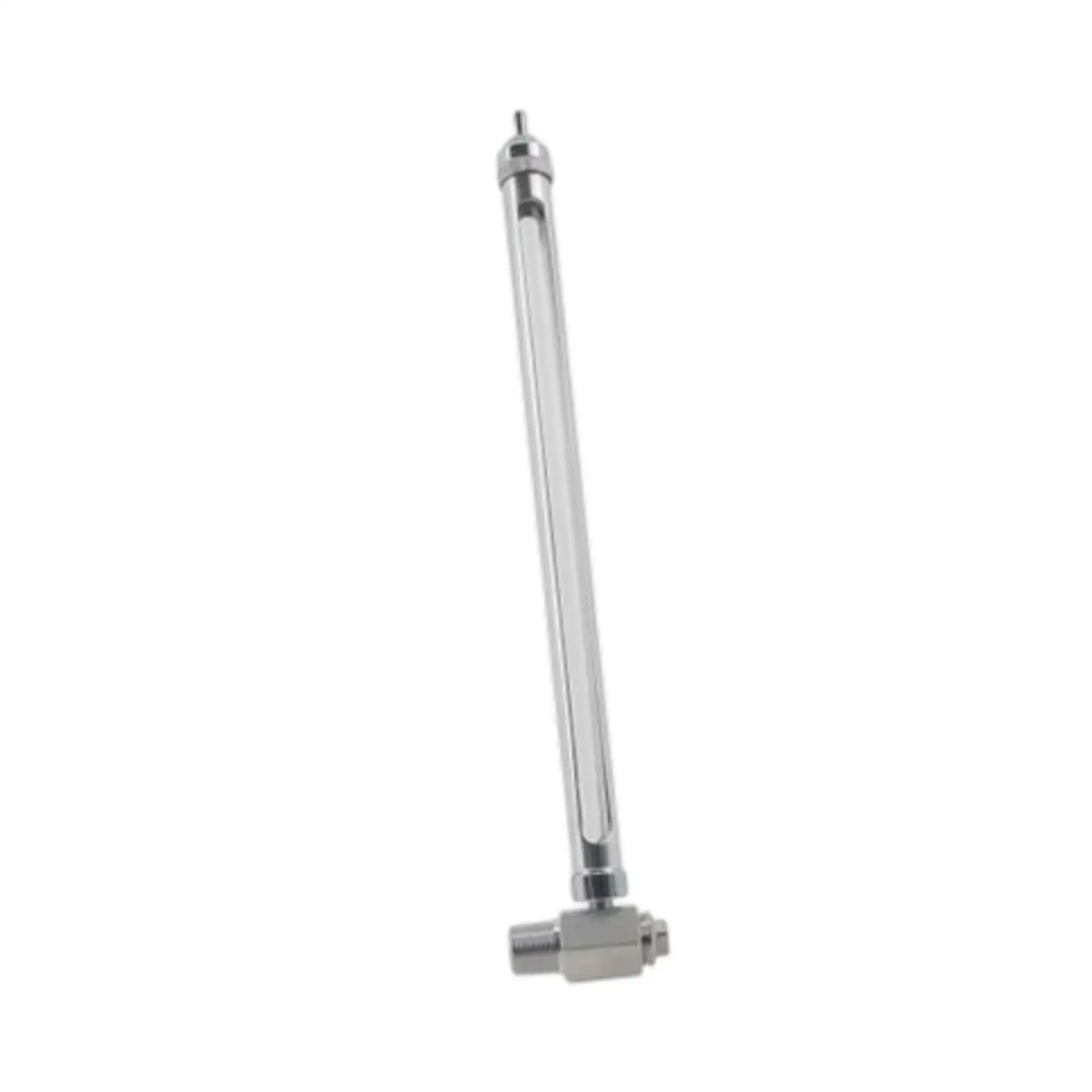 Metal Keg Water Level Gauge Detachable Inspection Tube Vision Glass for Brew Kettle Liquid Measurement