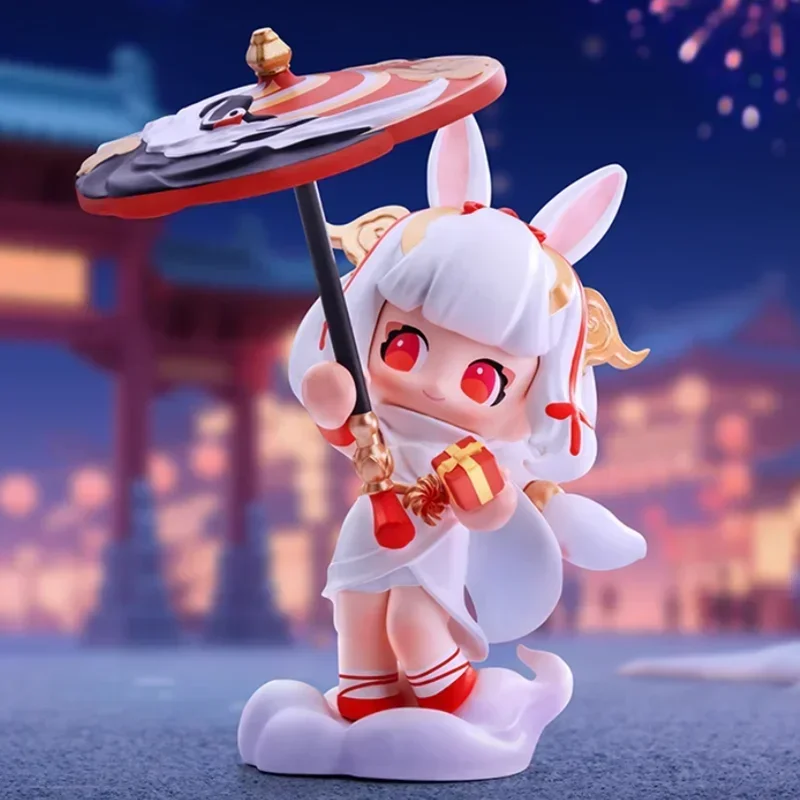 

POP MART HONOR OF KINGS Canyon Серия «Спасибо» Сюрприз Mystery Box Kawaii Аниме Фигурка Слепая коробка Игрушки Куклы Девочки