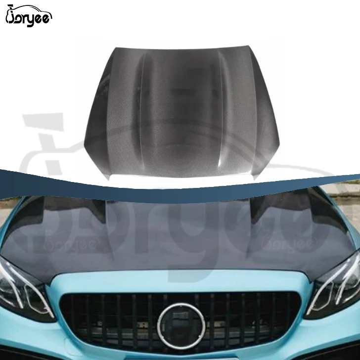 

Engine Bonnet Carbon Fiber Front Engine Hood BodyKit Car Part for Mercedes-Benz E-class W212 W213 2017-2019 Tuning Accessory