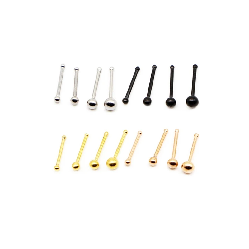 Mini 1.5mm 2mm 2.5mm 3mm Brief Stud Earrings Stainless Steel Earring IP Plating No Fade Allergy Free Good Quality Jewelry