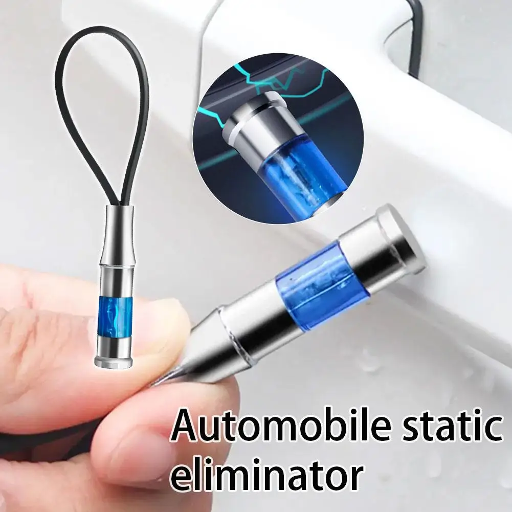 Static Rod Electrostatic Discharger Portable Anti-Static Keychain Winter Dry Climate Static Antistatic Car Supplies