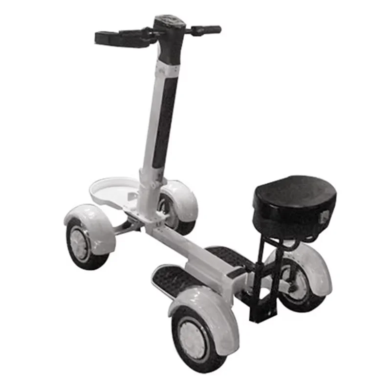 Doppelmotor Allterrain-Golfwagen Elektrischer Roller Faltbarer Tragbarer Reise-Scooter mit Sitz für Erwachsene 2000W Offroad-Mobilitätsroller