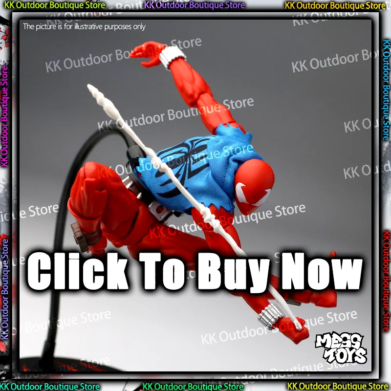 

Горячие новые игрушки-пусеты Scarlet Hero Messtoys Человек-паук Алый Человек-паук Аниме Фигурка Статуя Модель Подарки Детские игрушки