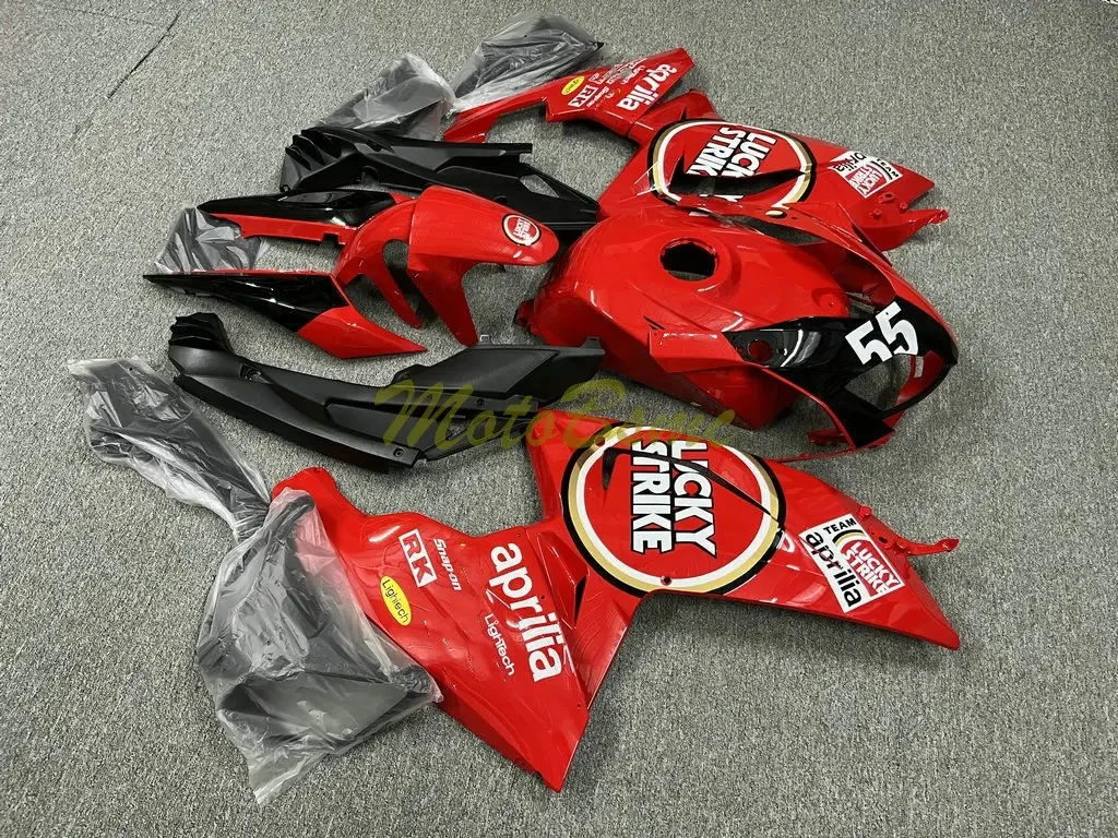 Motorcycle Fairing Kits for Aprilia RSV125RR 06-11 RS125 2006 2007 2008 2009 2010 2011 Injection Red Black Plastic Shell