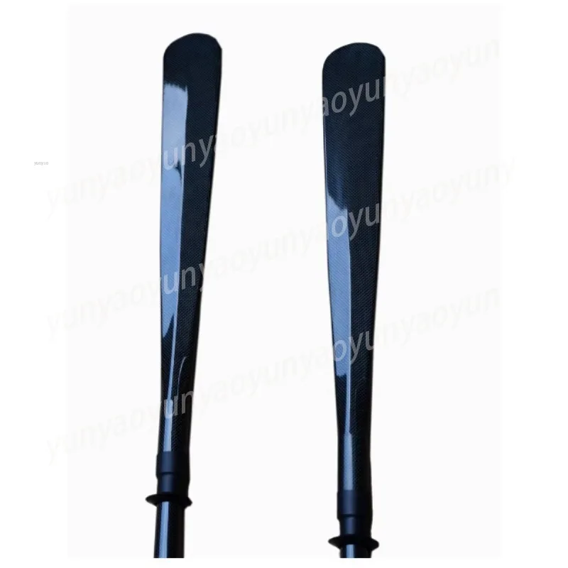 Split Carbon Fiber Greenland Paddle Kayak Paddle Free Paddle Bag-Q28