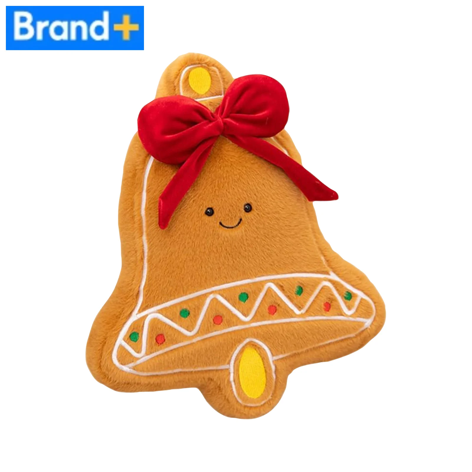 وسادة بسكويت عيد الميلاد المطرزة بحشوة إسفنجية - لهجة عطلة فاخرة للمنازل الحديثة، يجمع بين سحر الزخرفية مع ألتيما #1