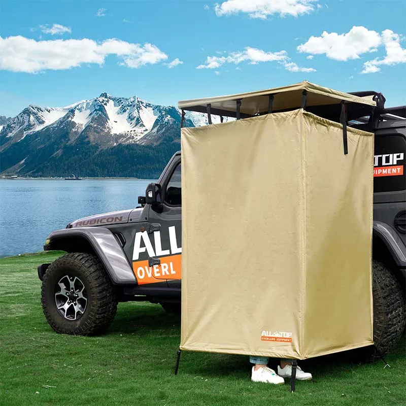 Portable Instant Beach Ensuite Privacy Shelter 4WD Changing Room Vehicle Mounted Outdoor Camper Car Side Camping Toilet Awning S