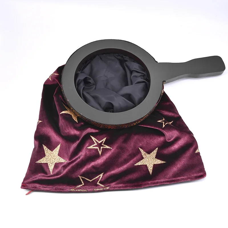 

Deluxe Change Bag With Star Pattern Repeat Zipper(Medium,Double Layers) Magic Tricks Stage Gimmick Illusions Comedy Appearing