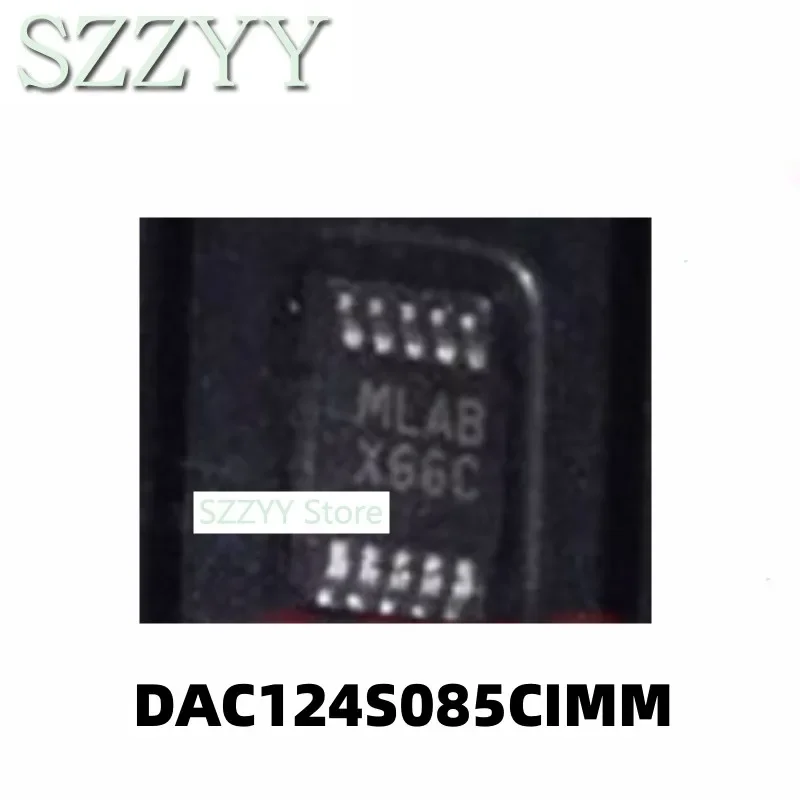 

5 шт. DAC124S085CIMMX DAC124S085CIMM MSOP-10 с шелкографией X66C