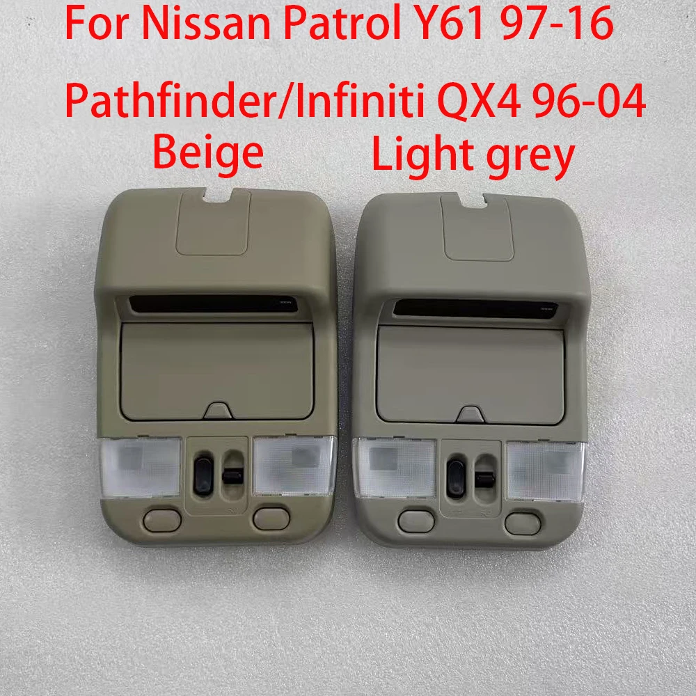 For Nissan Patrol Y61 97-16 Pathfinder/Infiniti QX4 96-04 Front Dome Light With Display Roof Reading Lamp 96980-0W000
