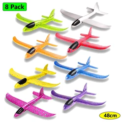 36cm48cm Large Foam Plane Glider Hand Throw Airplane Inertial EPP Bubble Planes Outdoor Launch Kids Toys for Children Boys Gift