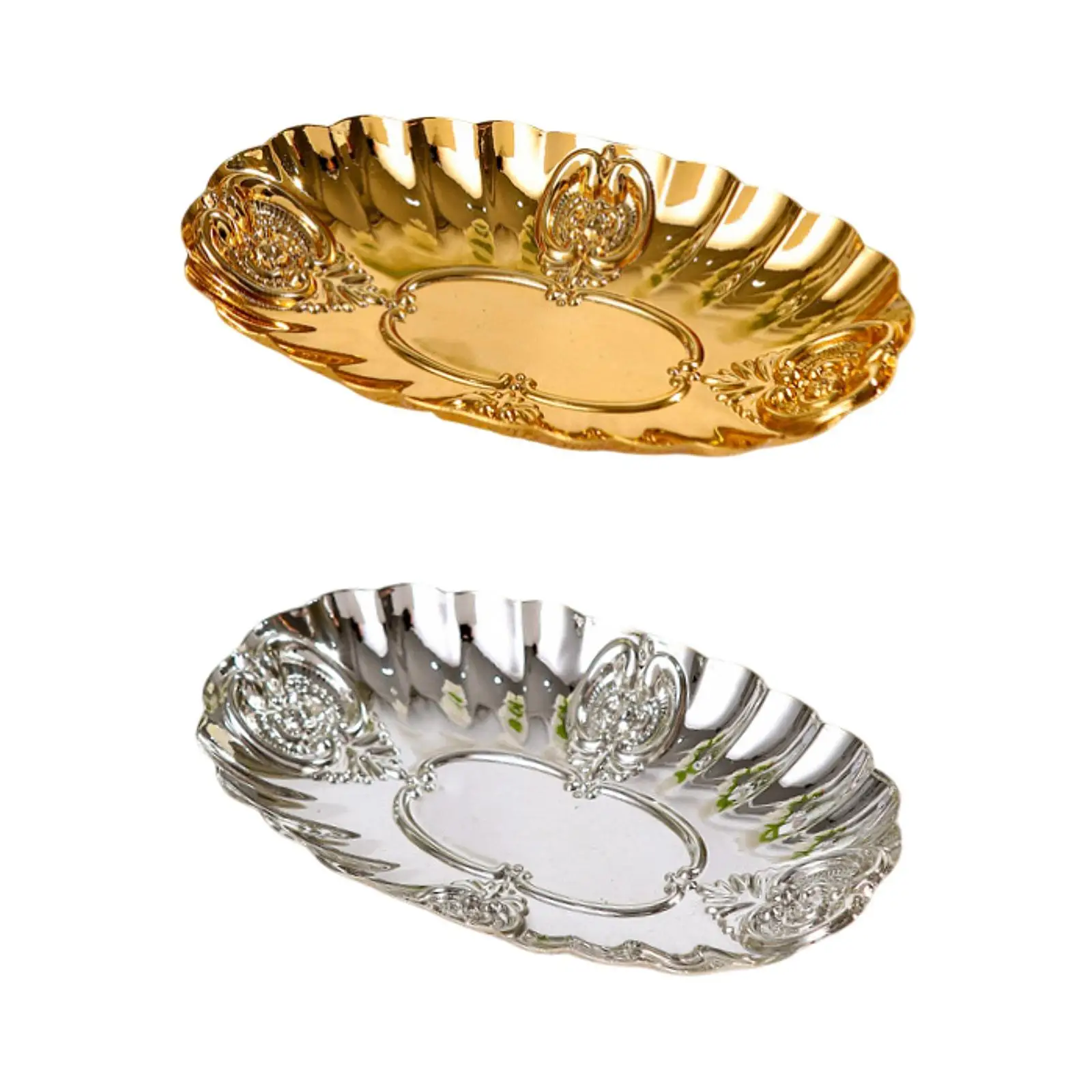 

Jewelry Display Tray Stylish Home Decoration Creative Portable Trinket Dish Key