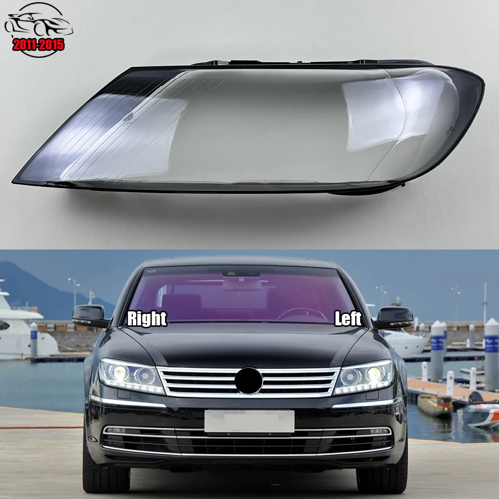 

For Volkswagen VW Phaeton 2011-2015 Headlight Lens Shell Transparent Headlamp Cover Replace Original Lampshade Plexiglass