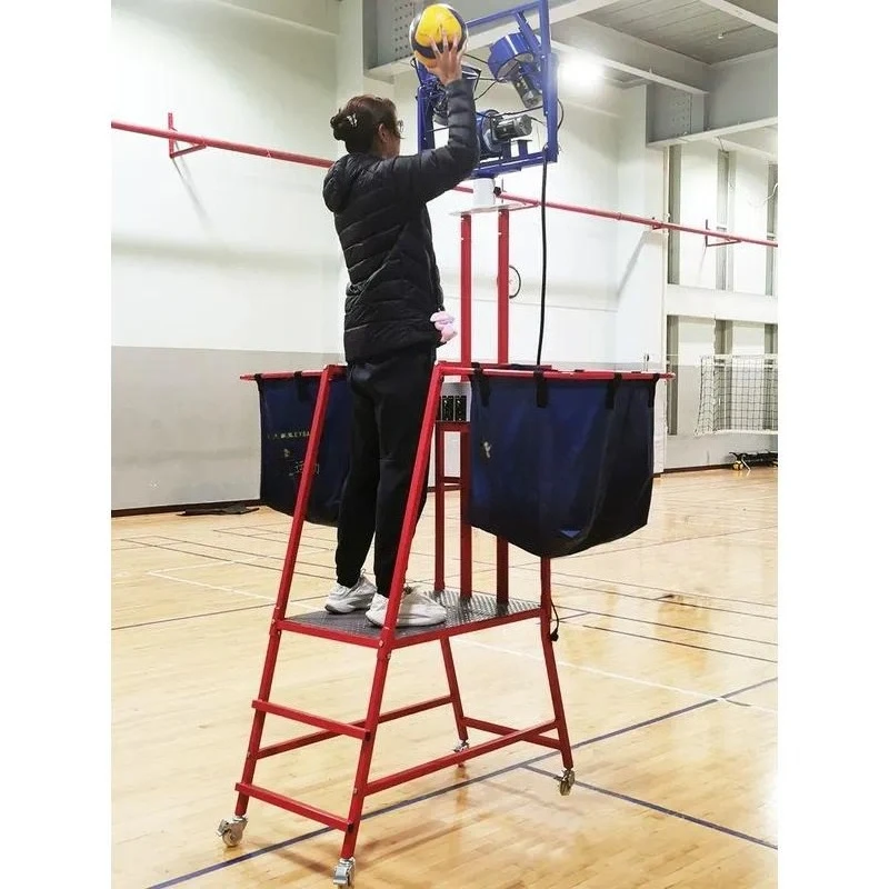 2026for  volleyball three-head serve machine professional high platform version coach mobile adjustment volleyball