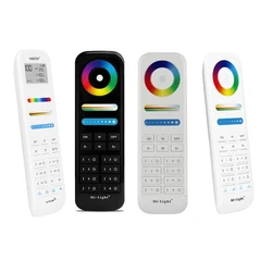 Miboxer-FUT089 FUT100 6 8 100 영역 원격 제어 2.4GHz RGB + CCT 컨트롤러, Milight RGB + CCT LED 컨트롤러 전구 조명