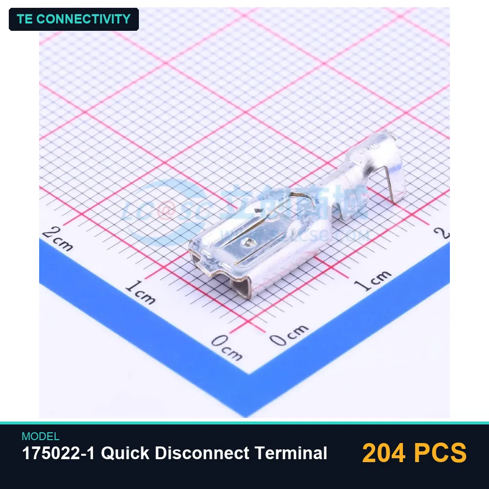 204 PCS TE Connectivity 175022-1 Quick Disconnect Terminal