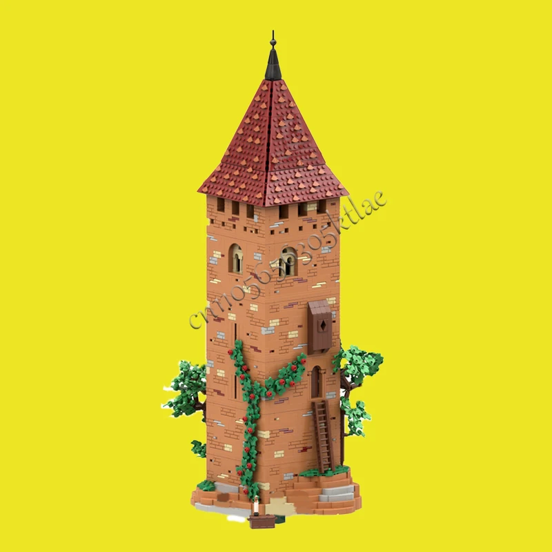 3658 PCS Haus Straße Retro Burg Turm MOC Anpassen Modulare Baustein Beliebte Ziegel Einfache Modell DIY Urlaub Spielzeug Geschenke