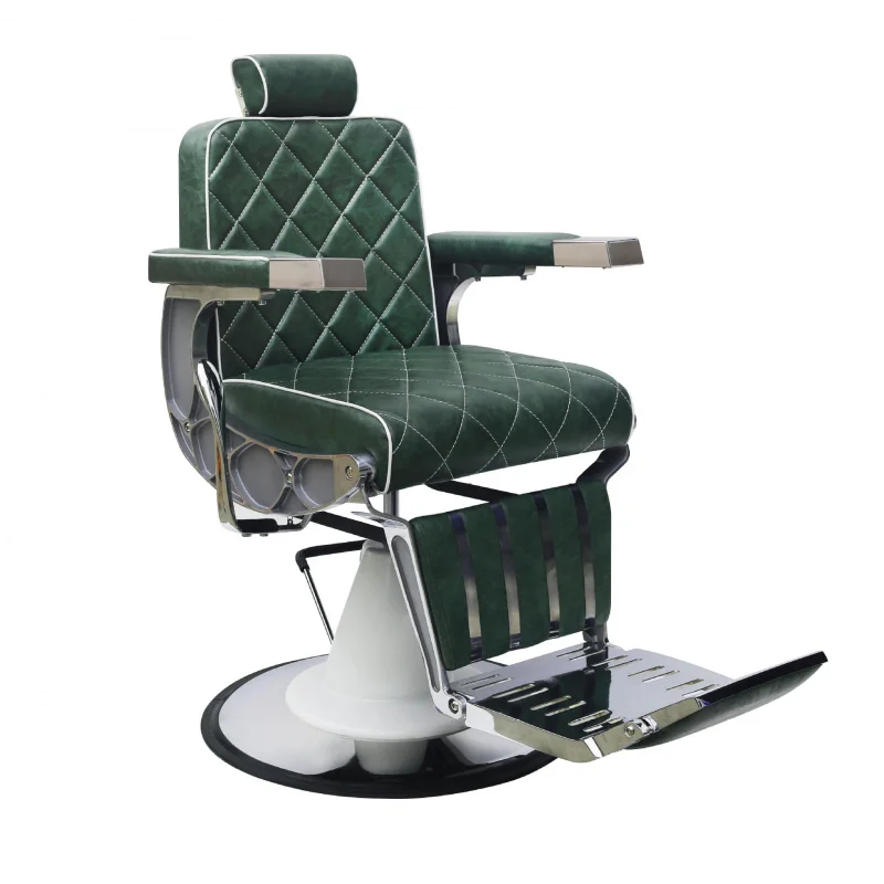 Salon Can Be Reclined, Physiotherapy , Commonly Used In Hair Salons, Adjustable Large Base Haircut Chair