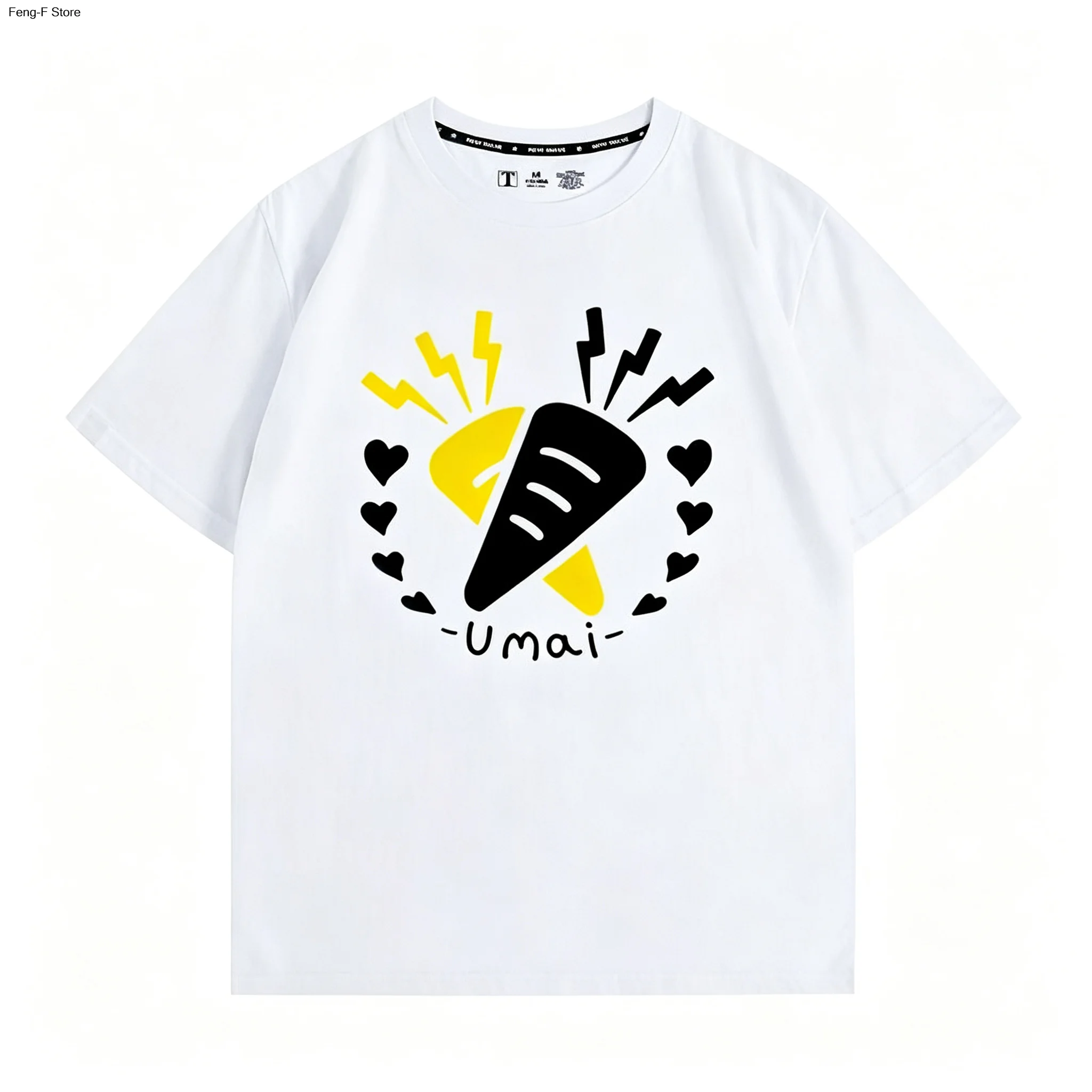 Anime Pretty Derby T Shirt Tamamo Cross‌ Same Cartoon Cute Print T-shirt Harajuku Fashion Nijigen Tops Cotton Short Sleeve Tops