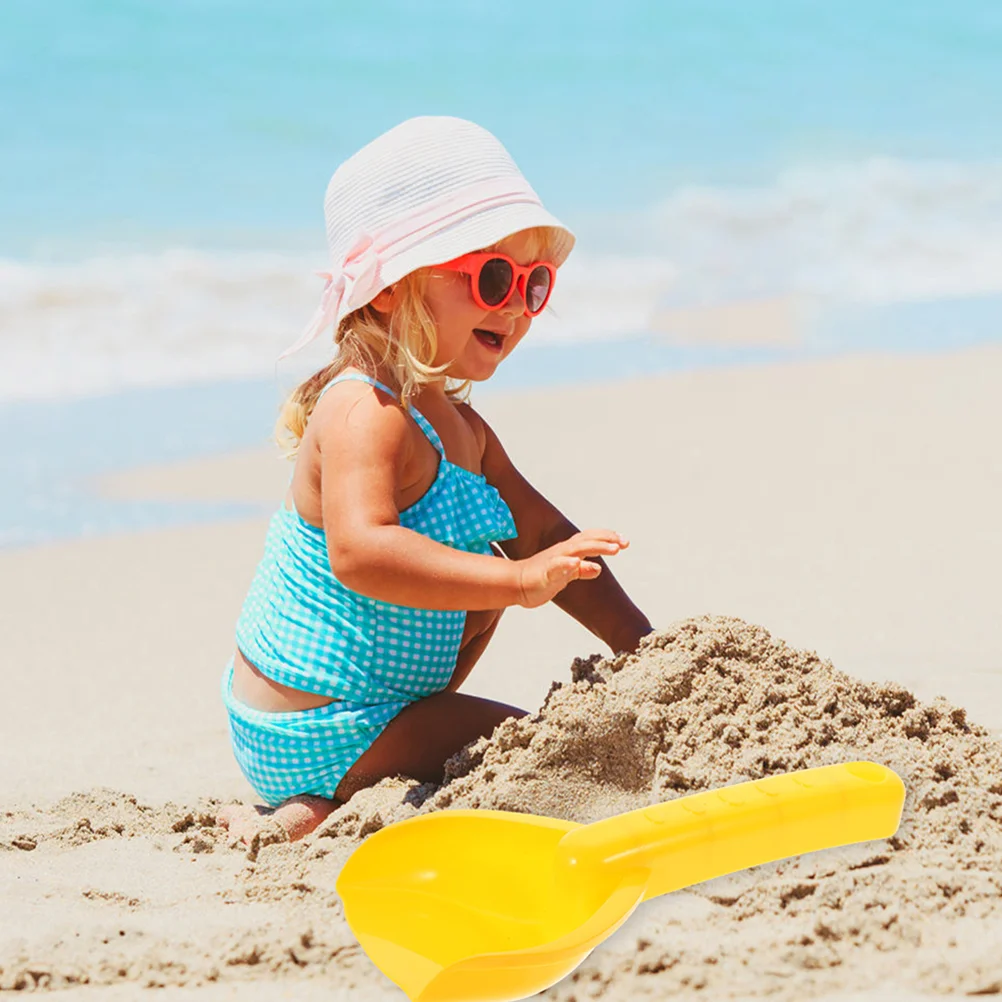 8 Stück Sandschaufeln mit Griff, Strandschaufel, Spaten, Sandwerkzeuge, Gartenarbeit, Graben, Badespielzeug, Strandsandschaufeln