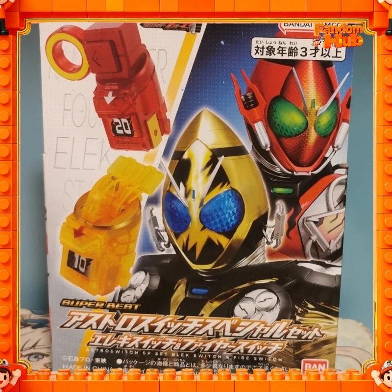 جديد بانداي كامين رايدر فورز DX الكهربائية والنار أسترو التبديل-سوبر أفضل إعادة إصدار تأثيري الدعائم ، اكسسوارات لعبة هدية لمحبي #2
