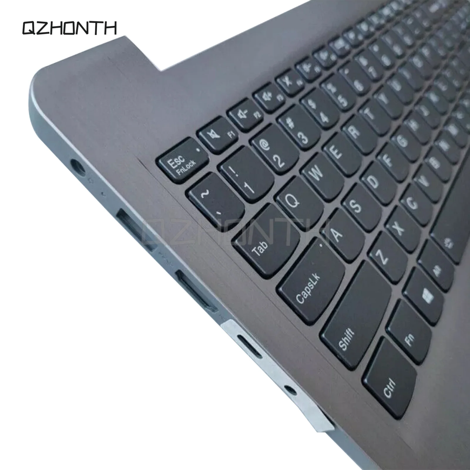 Imagem -03 - Teclado Retroiluminado para Lenovo Palmrest Cinza 15aba7 15iau7 5cb1h77922 15.6 Novo